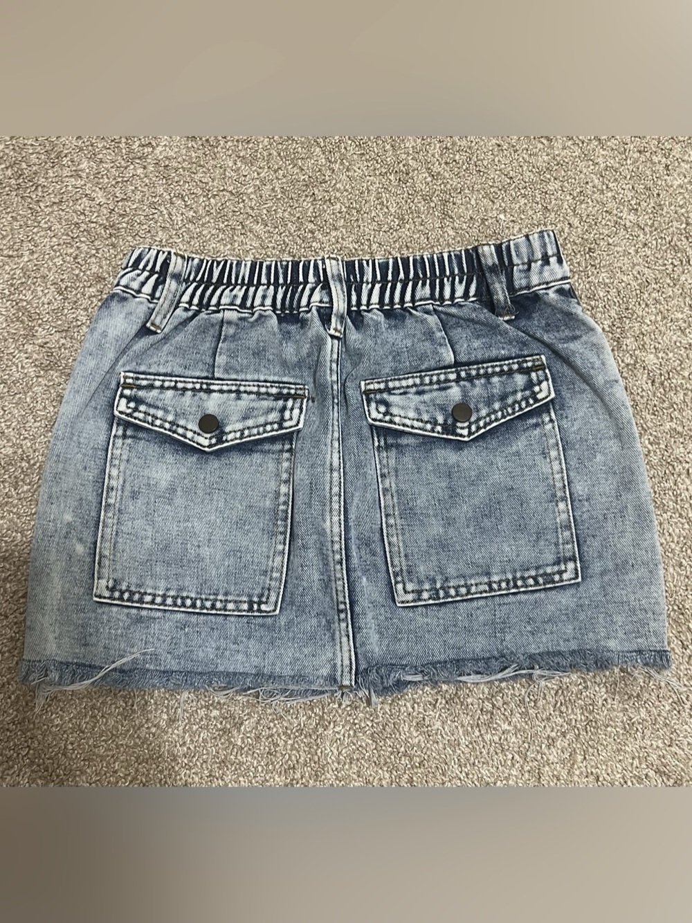 Sincerely Jules Denim Mini Skirt Size 3/25 - Picture 2 of 5